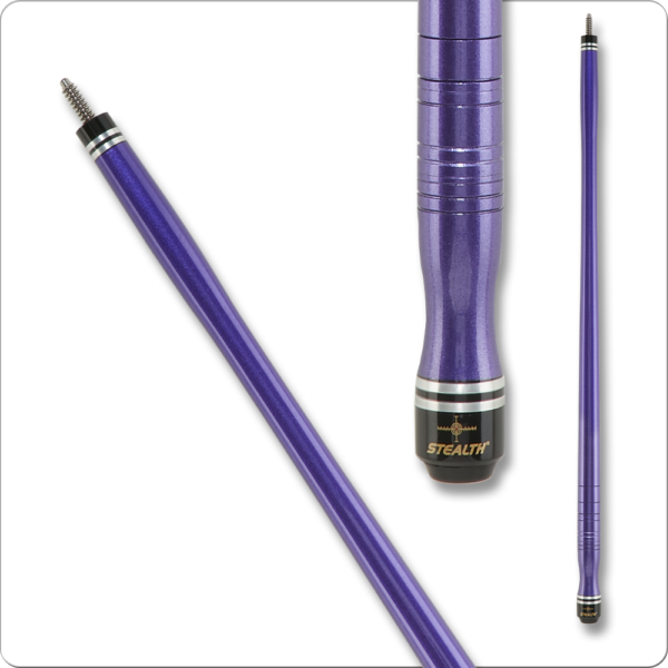 Stealth - Notched Rings, Purple Metallic - Reverse Taper
